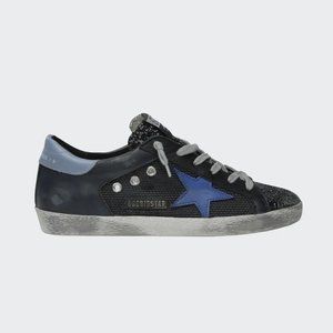 GOLDEN GOOSE Superstar Net Glitter Low-Top Sneaker